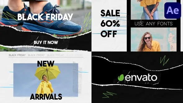 Videohive Black Friday Slides for After Effects 48974949