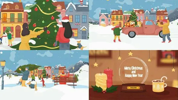 Videohive Christmas Intro 49250312
