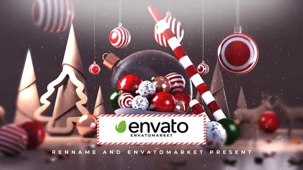 Videohive Christmas Logo 49002273