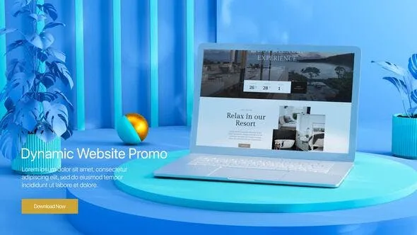 Videohive Dynamic Website Promo 3D 48998635