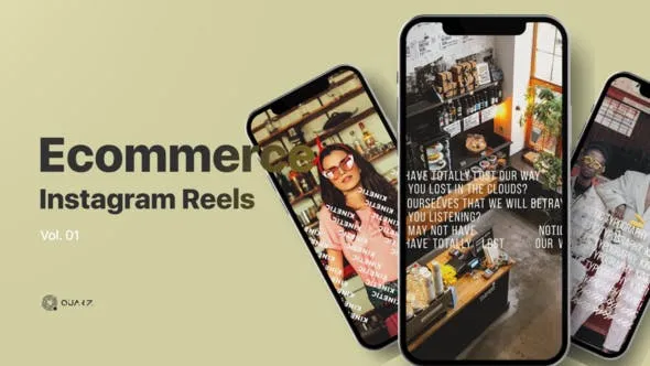 Videohive Ecommerce Instagram Reels Vol. 01 49425248