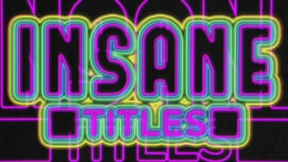Videohive Insane Title & Logo 49449594