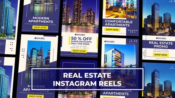 Videohive Real Estate Instagram Reels After Effects Template 49523802