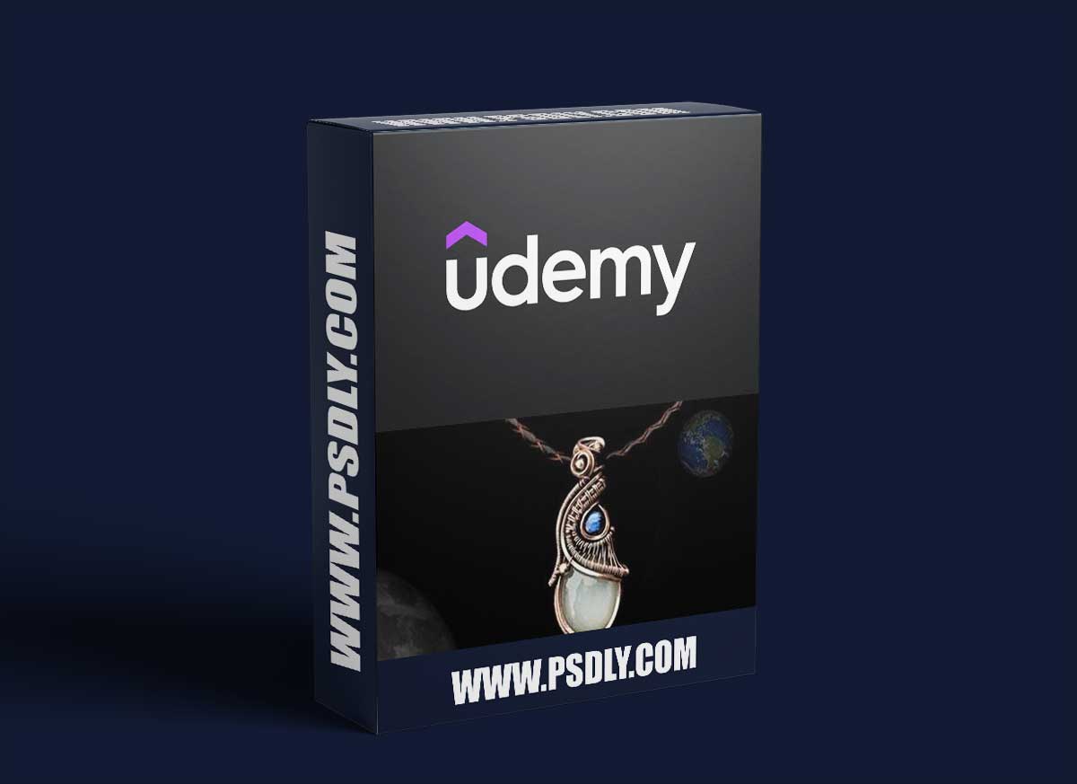 Wire Wrapping Jewelry Making: Bluemoon Wire Wrap Pendant