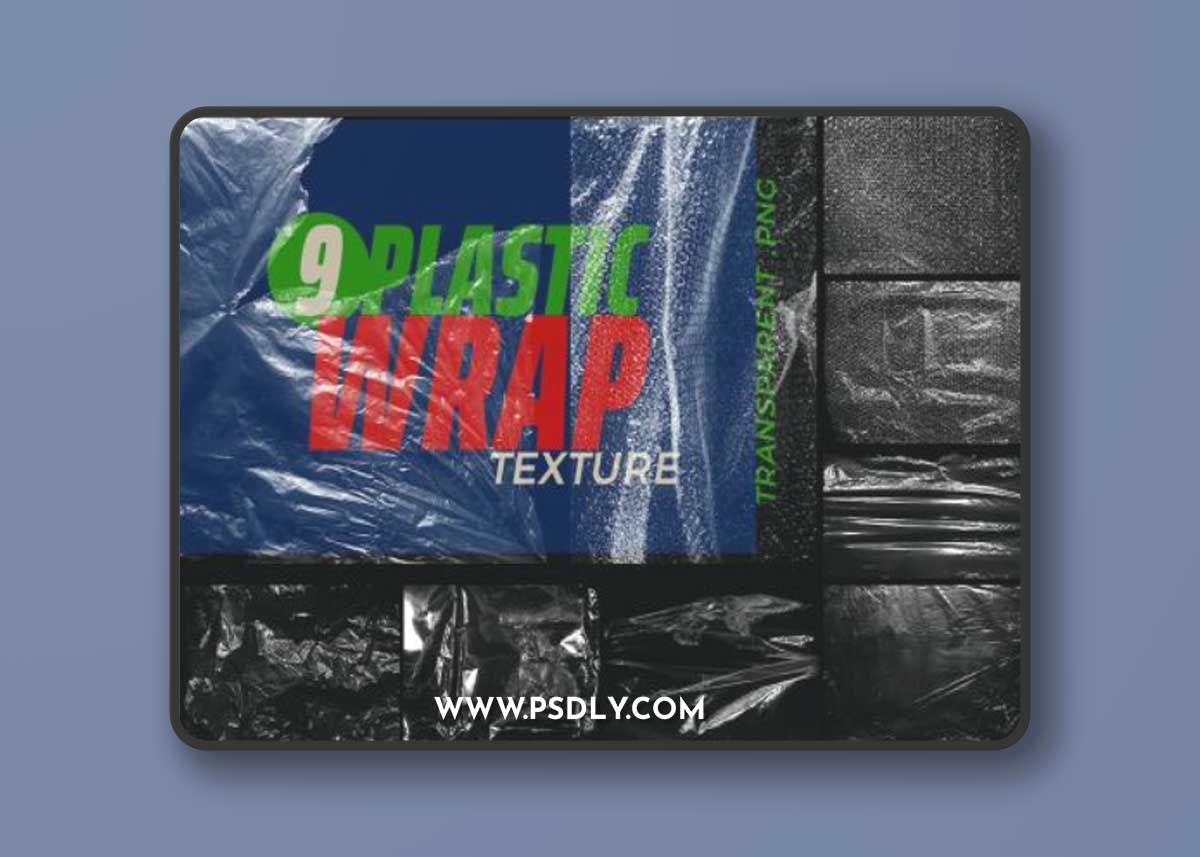Plastic Wrap Overlay Texture