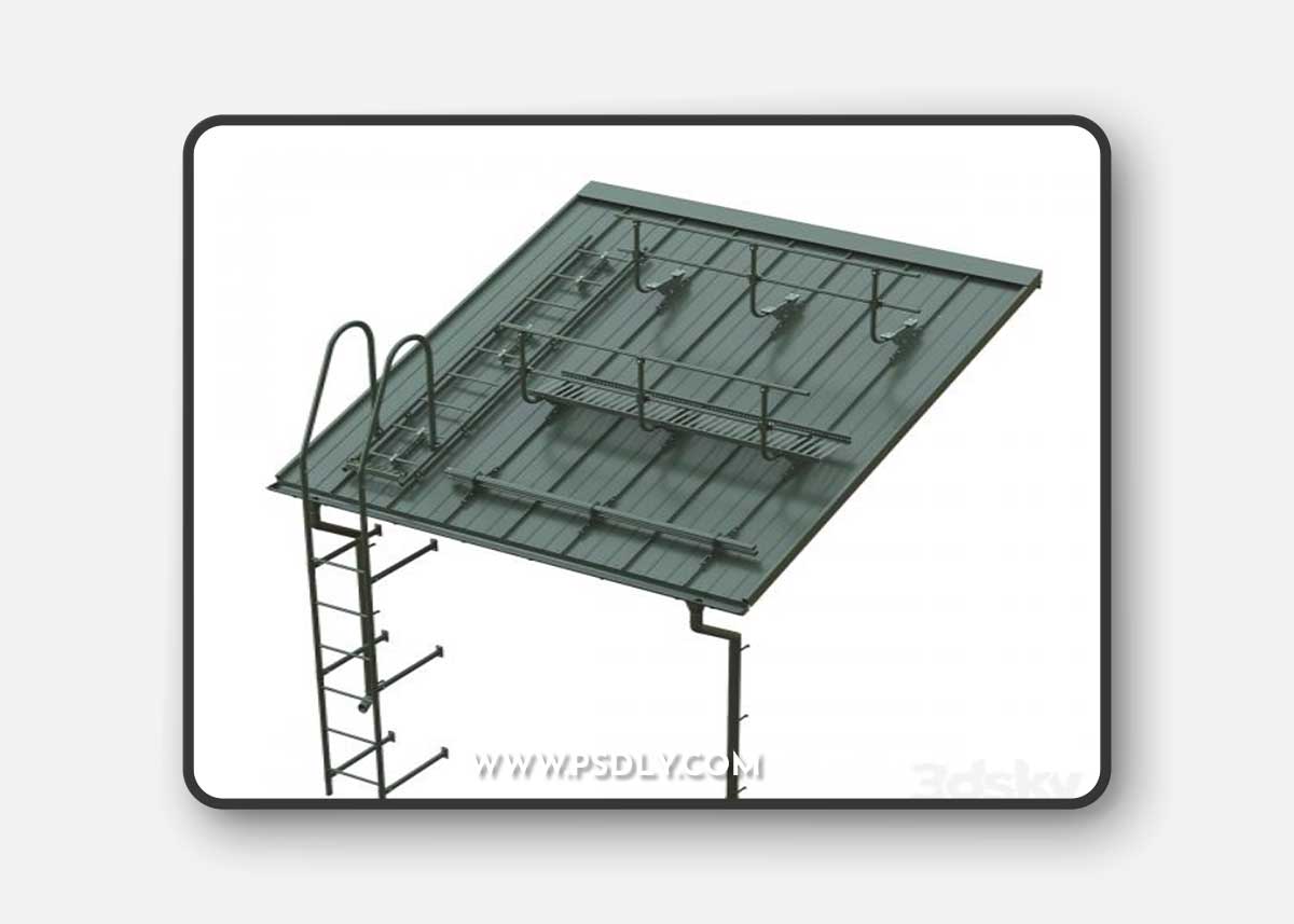 Seam roofing and Borge security system