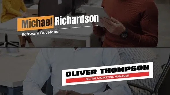 Videohive Clean Lower Thirds 49962969