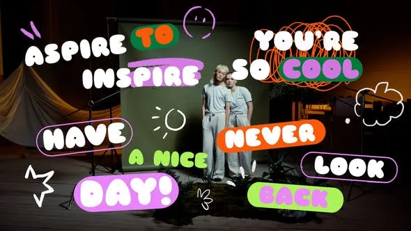 Videohive Colourful Titles Pack 49192899