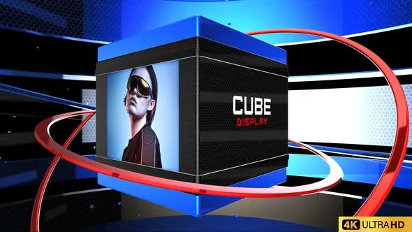 Videohive Cube Display 49565414