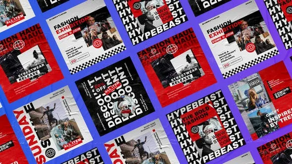 Videohive Dedawn Grunge Street Style Posts 49904868