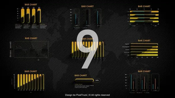 Videohive Infographic Bar Charts 49687604