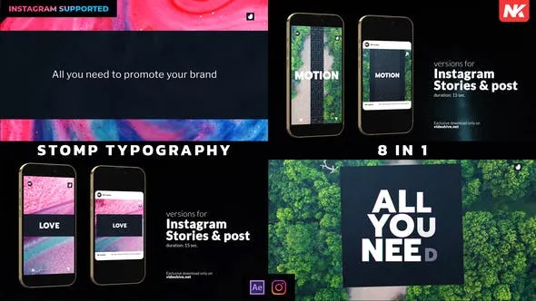 Videohive Stomp Typography Promos 49798392