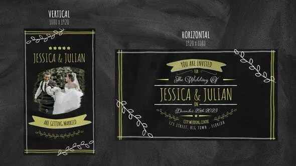 Videohive Vintage Wedding Invitation 49989967