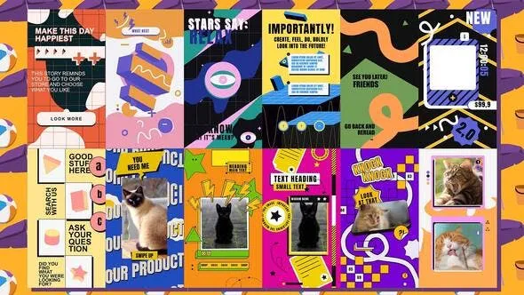 Videohive Trendy Vertical Stories 50030406