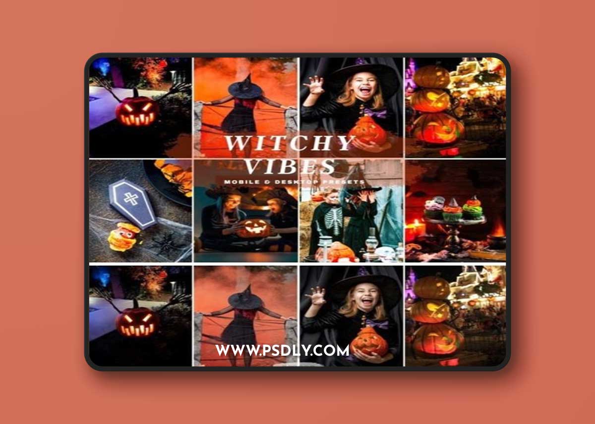 10 Witchy Vibes Mobile Lightroom Presets 88701468