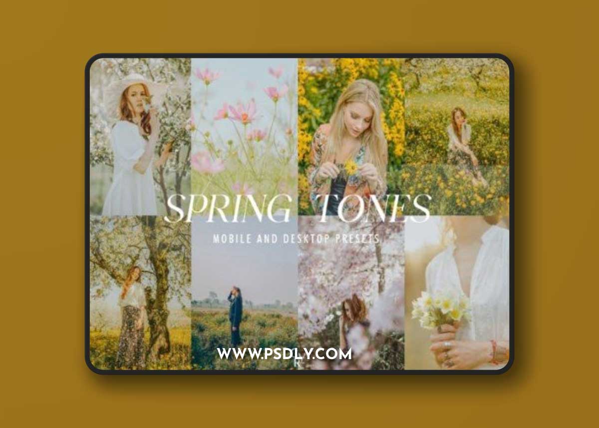 15 Spring Tones Lightroom Presets