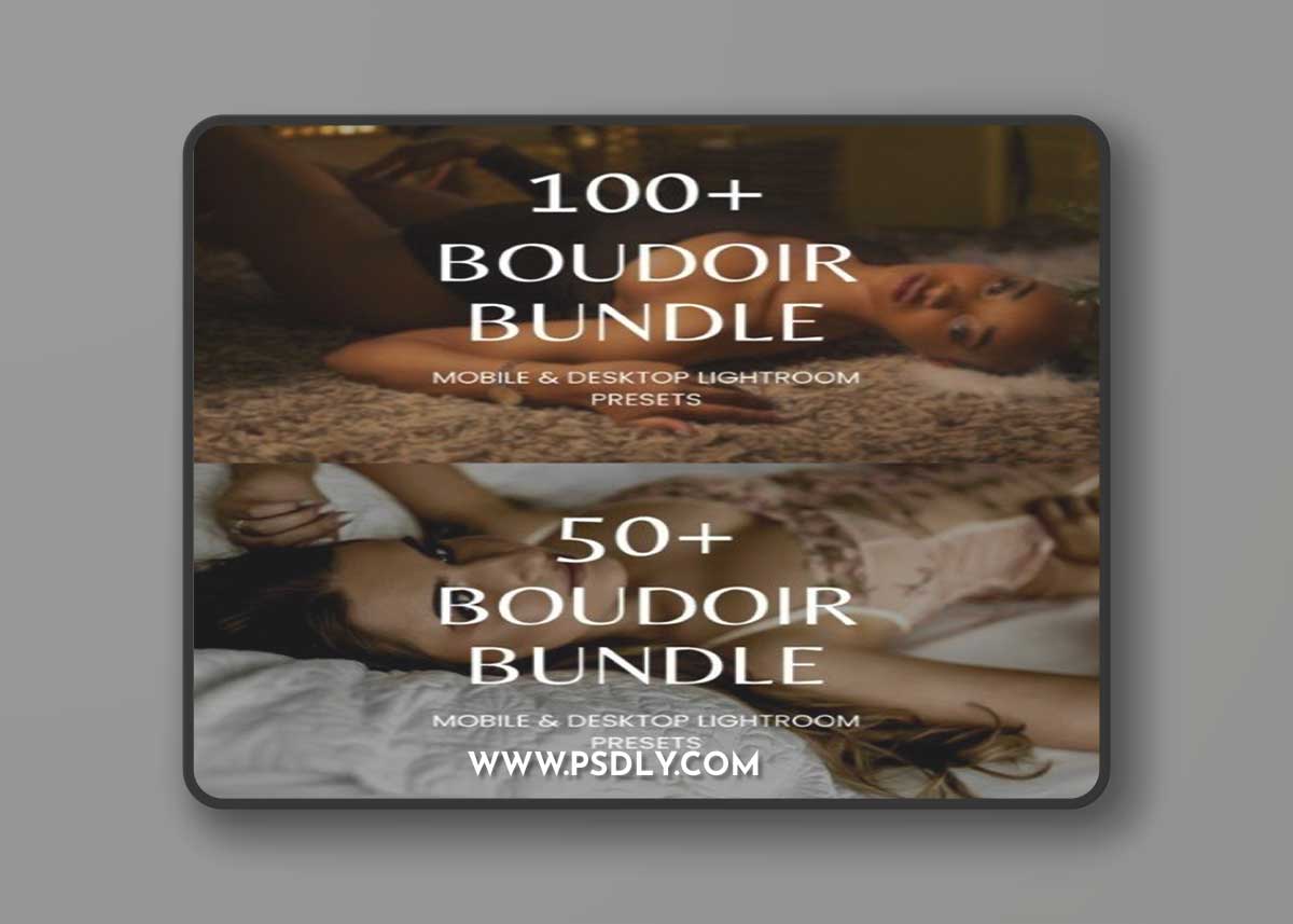 150+ Boudoir Bundle Lightroom Presets