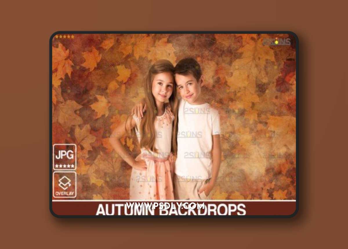 Autumn Backdrop Photoshop Textures