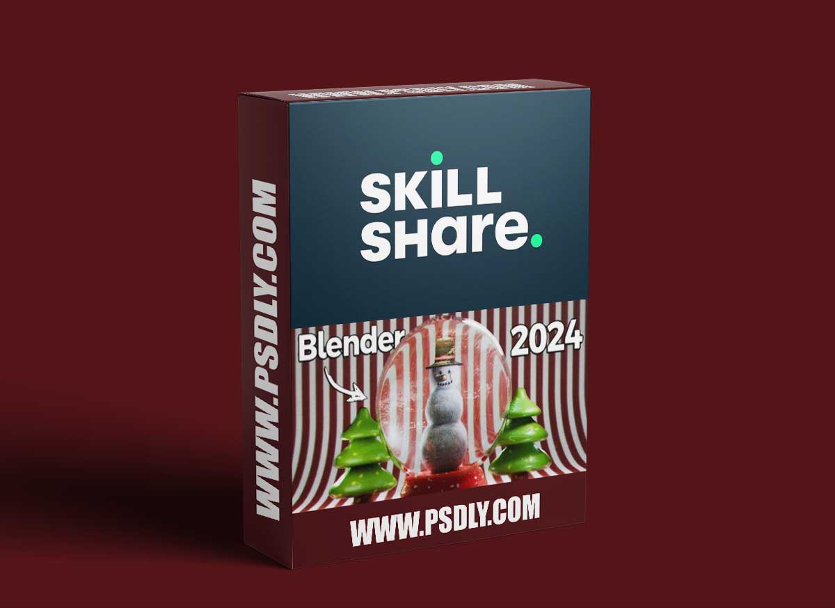 Blender 2024 for All levels: Create Realistic Holiday Terrarium