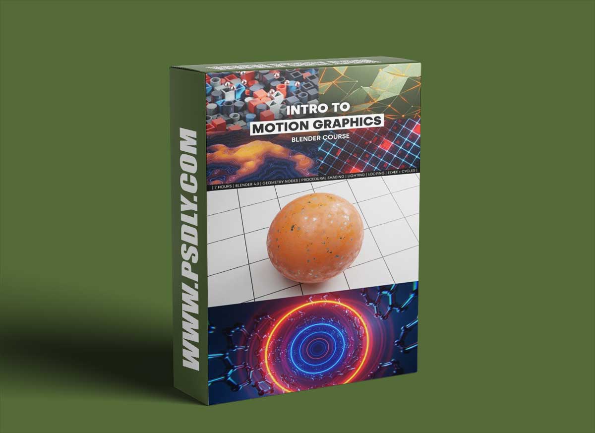 Blender Market - Intro To Motion Graphics (Blender Course)