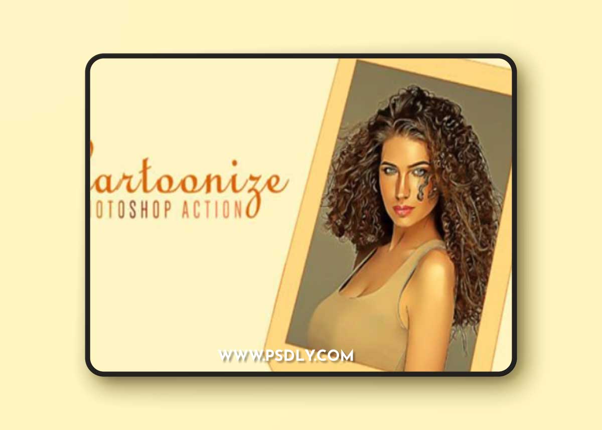 Cartoonize Photoshop Action