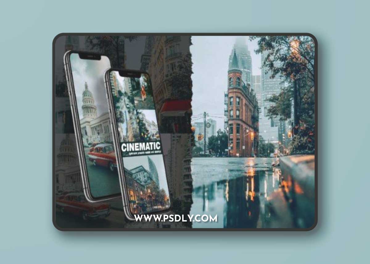 Cinematic Street Lightroom Presets