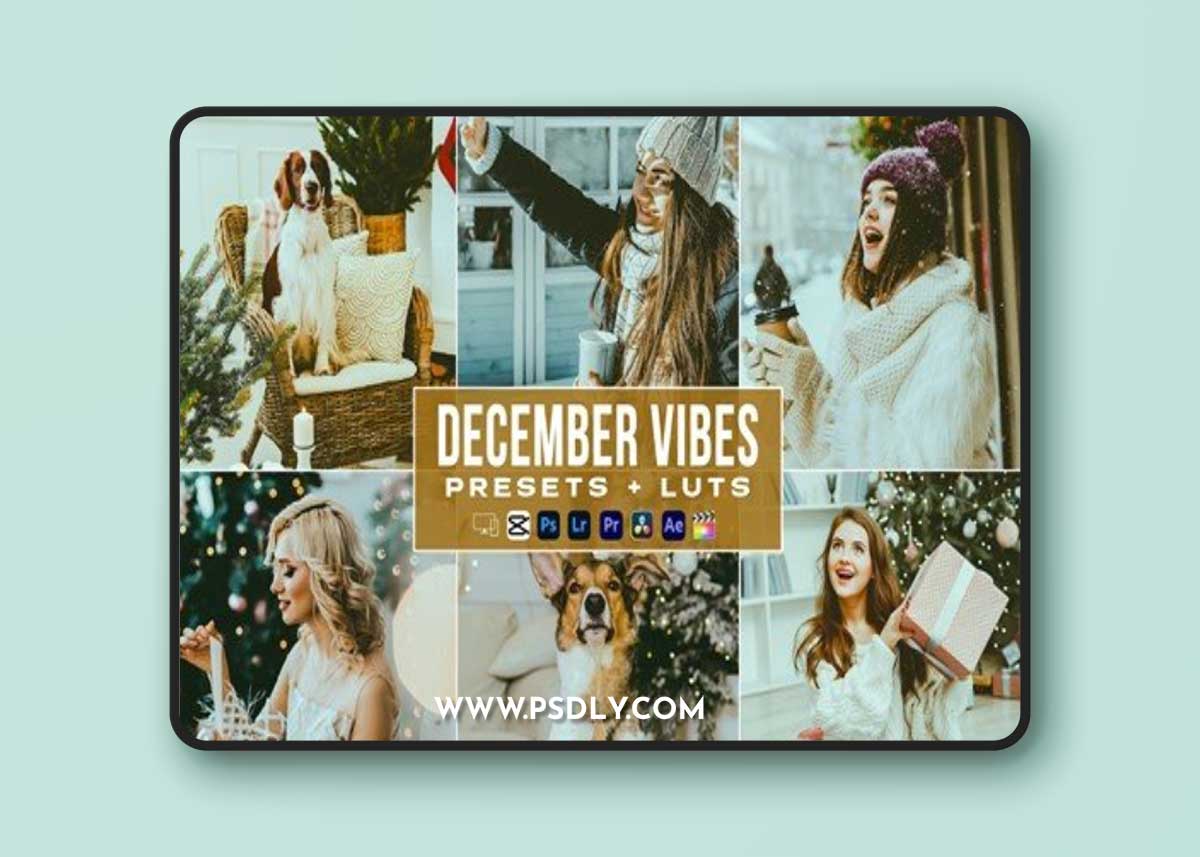 December Video Luts Presets Mobile & Desctop KVT4G4Z
