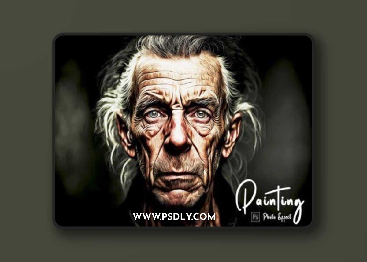 Dramatic Painting Photoshop Action