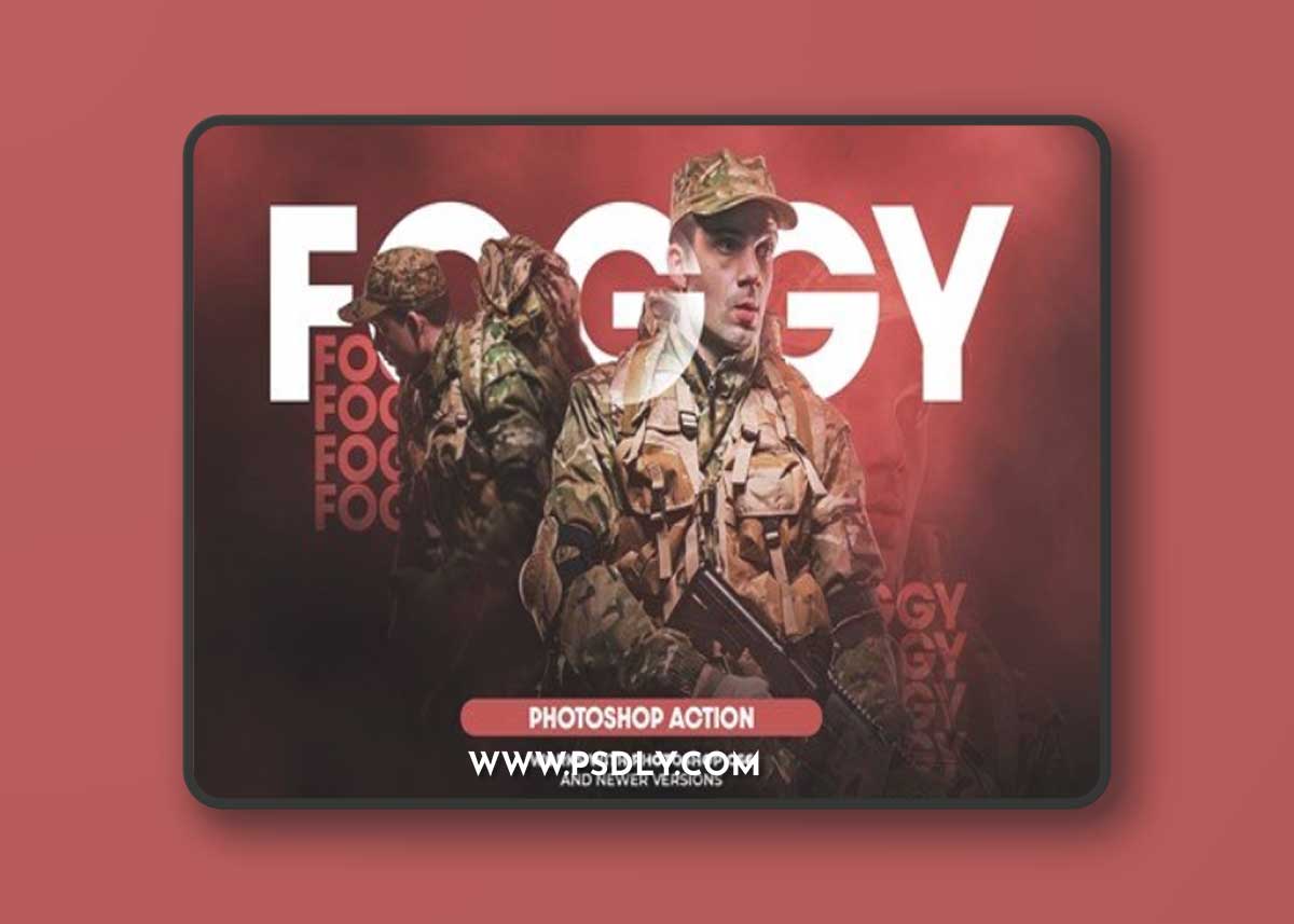 Foggy Photoshop Action SCES68C