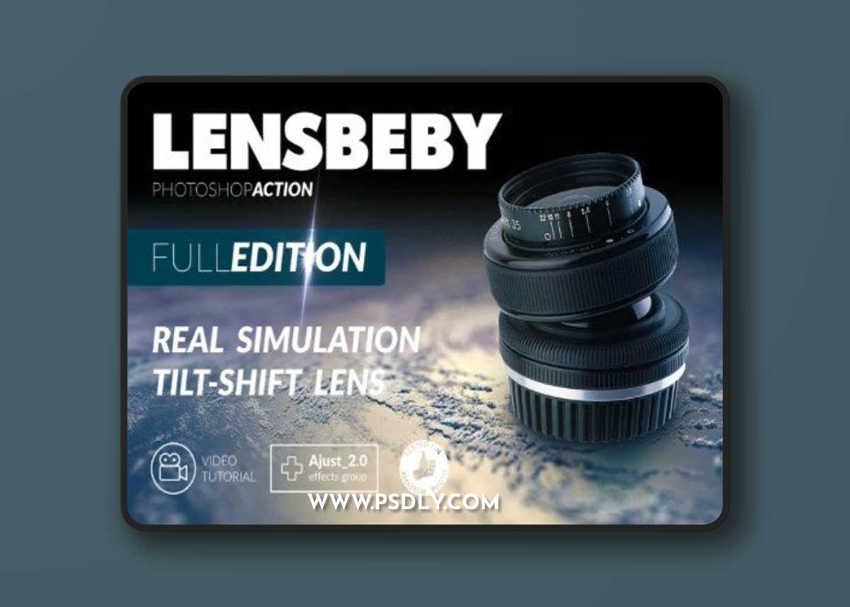 Lensbeby Photoshop Action FULL EDITION (2024)