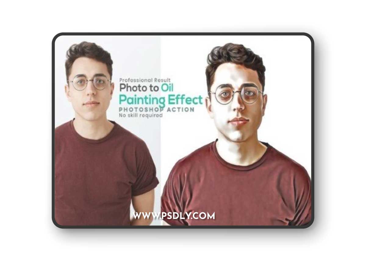 Photo to Oil Painting Effect