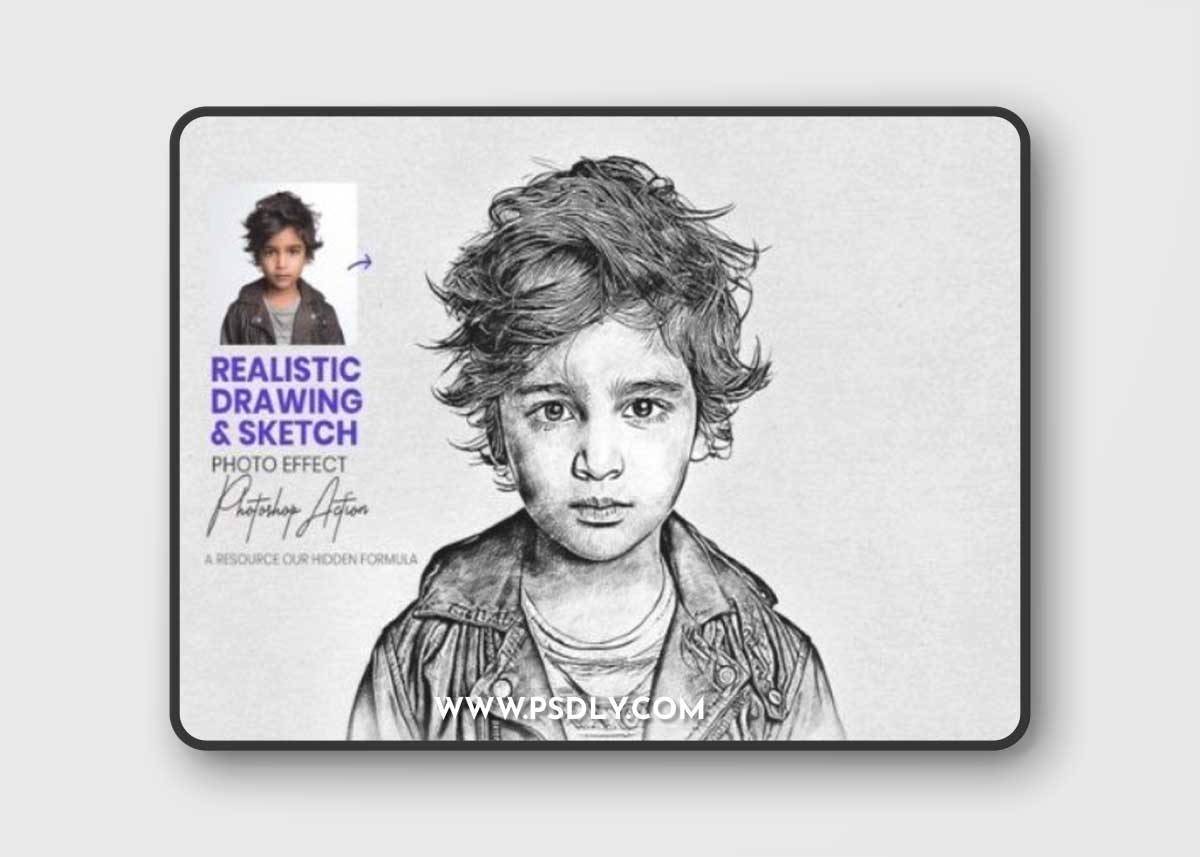 Realistic Drawing & Sketch Effect