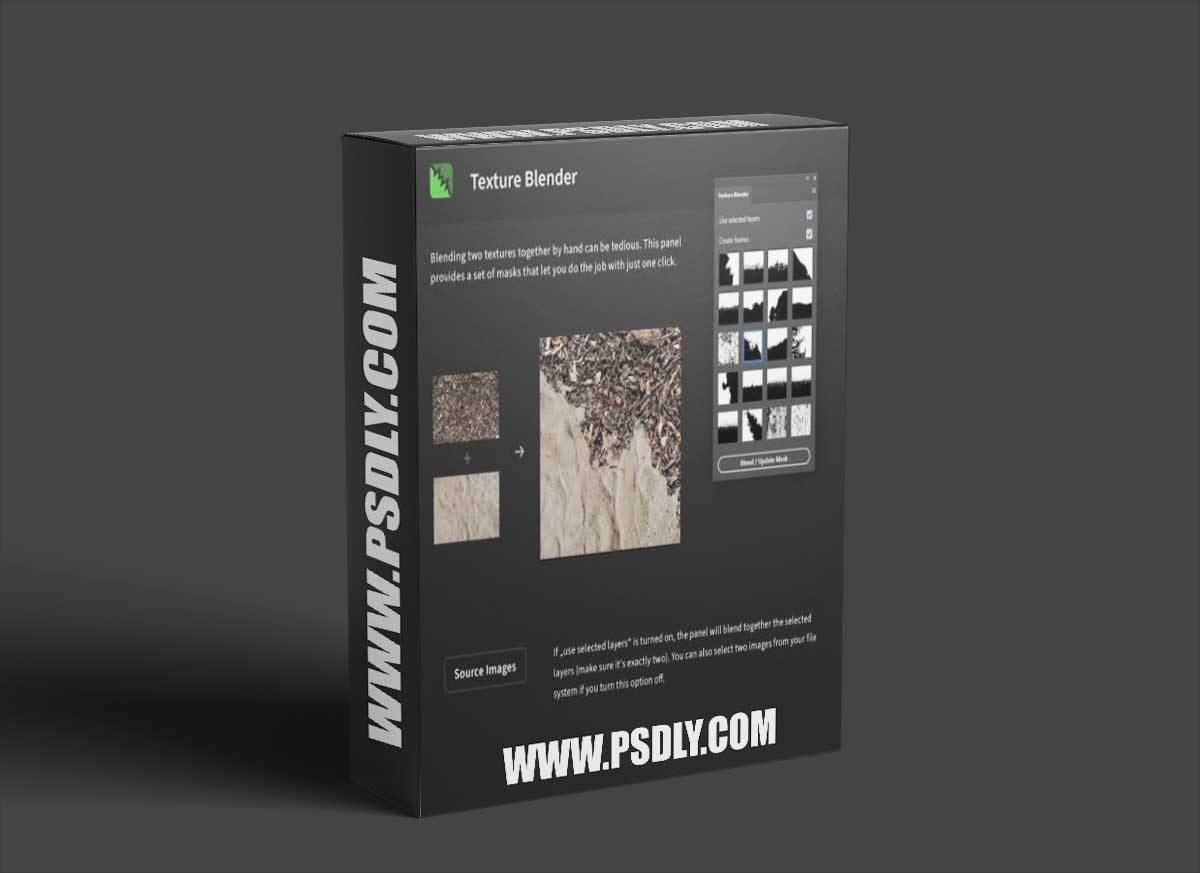 Texture Blender - Mix Two Textures