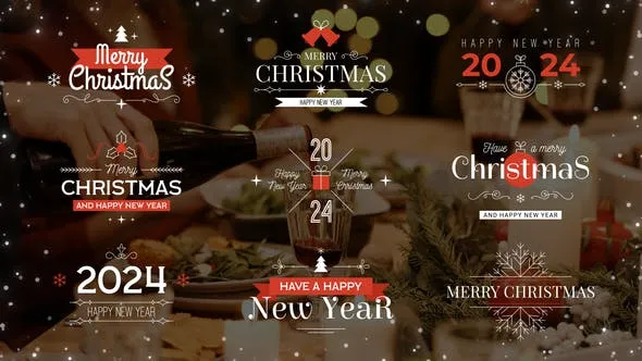 Videohive Christmas Titles 49618527