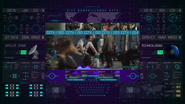 Videohive HUD PRO CCTV 50463160