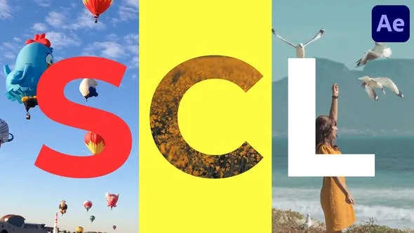 Videohive Slideshow Character Letters for After Effects 50357819