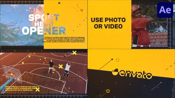 Videohive Sport Hero Opener for After Effects 50426641