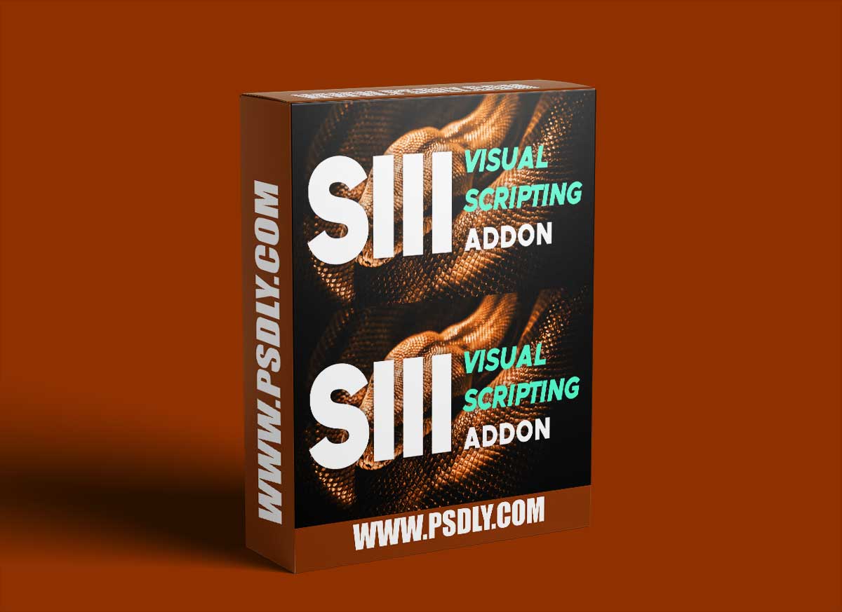 Blender 4 update - Serpens v3.3.3 - Visual Scripting Addon Creator