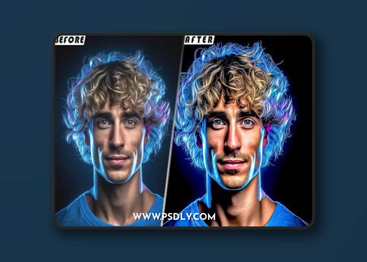 Cartoon Painting Photoshop Actions FW43H9A