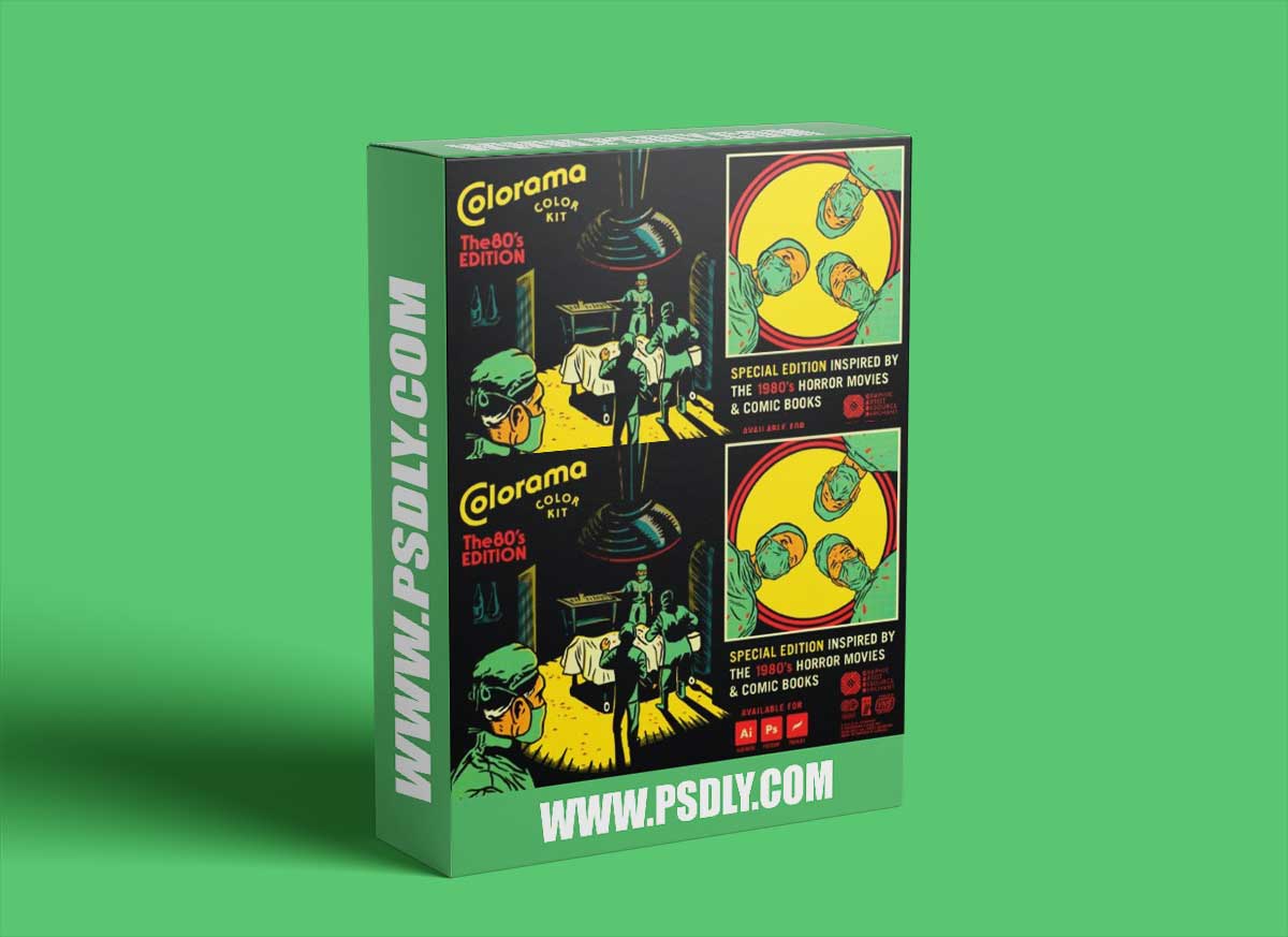 Colorama Color Kit - 80's Edition (Photoshop)