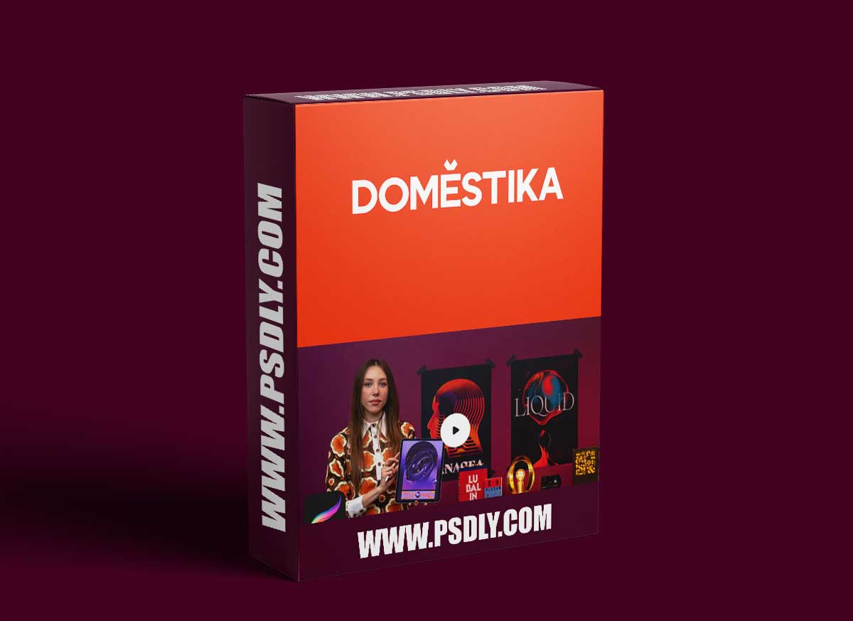 Domestika – Retrofuturistic Illustration with Procreate