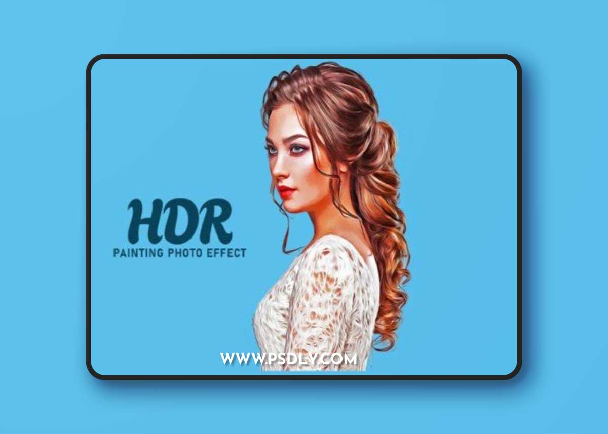 HDR Painting Photo Effect
