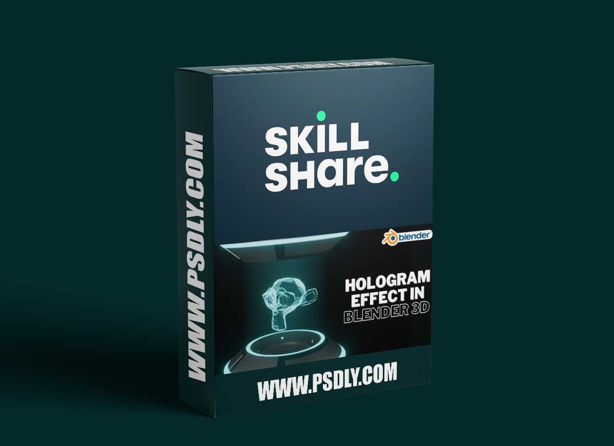 Hologram effect in Blender 3D