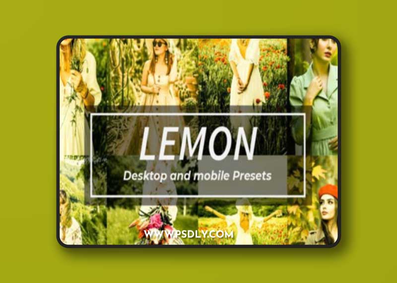 Lemon Lightroom Presets