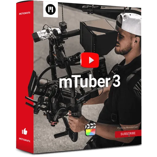 MotionVFX mTuber 3 Final Cut Pro & DaVinci Resolve
