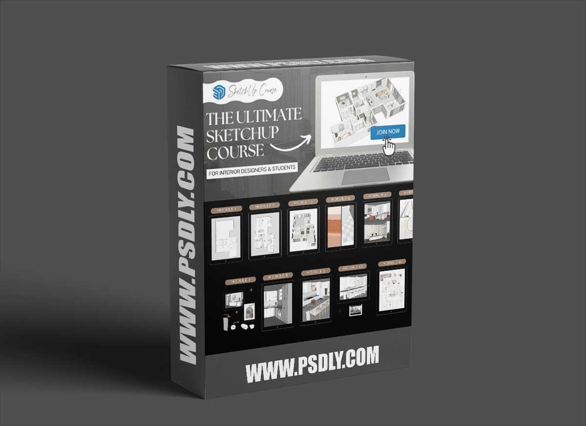 The Ultimate Sketchup Course - for Interior Designers & Students