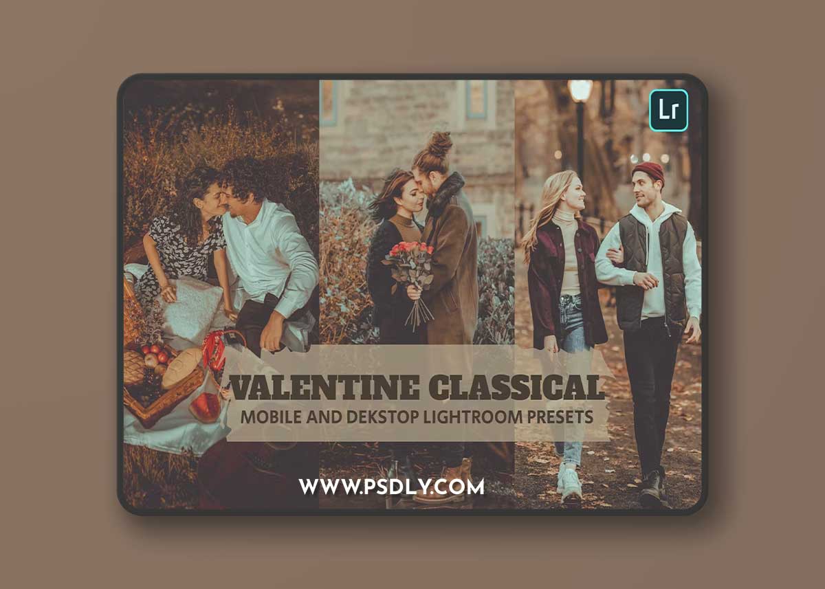 Valentine Classic Lightroom Presets Dekstop Mobile R6N69VC