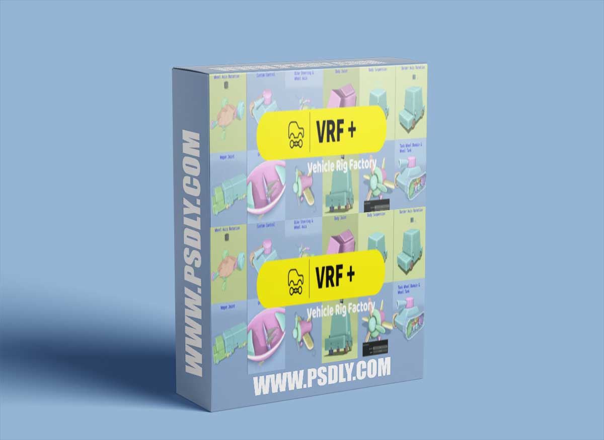 Vehicle Rig Factory Plus (Blender 3.X And 4.X)