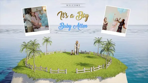 Videohive Baby Shower Gender Reveal 50952603