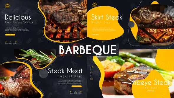 Videohive Barbecue Food Promo 50792718
